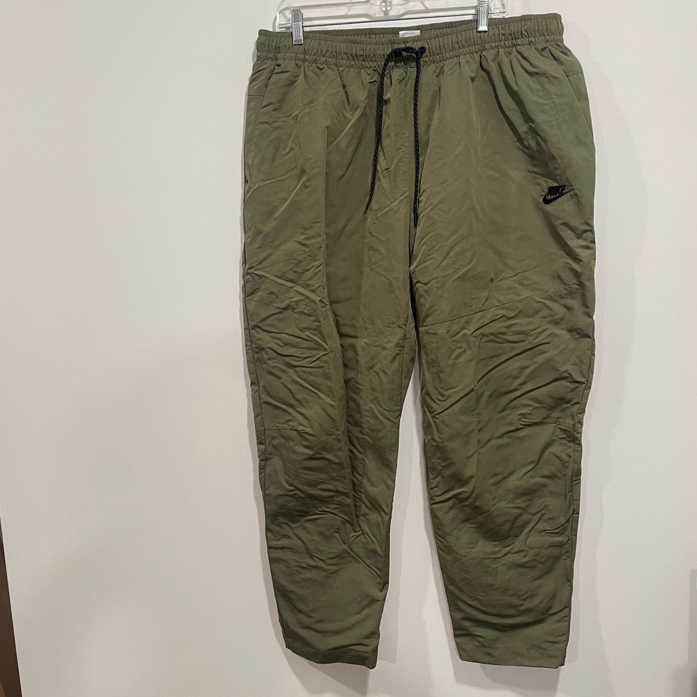 Nike Mens Sportswear Essentials Woven Lined Pants Green‎ DQ4343-222 XXL